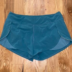 Teal Lululemon Shorts